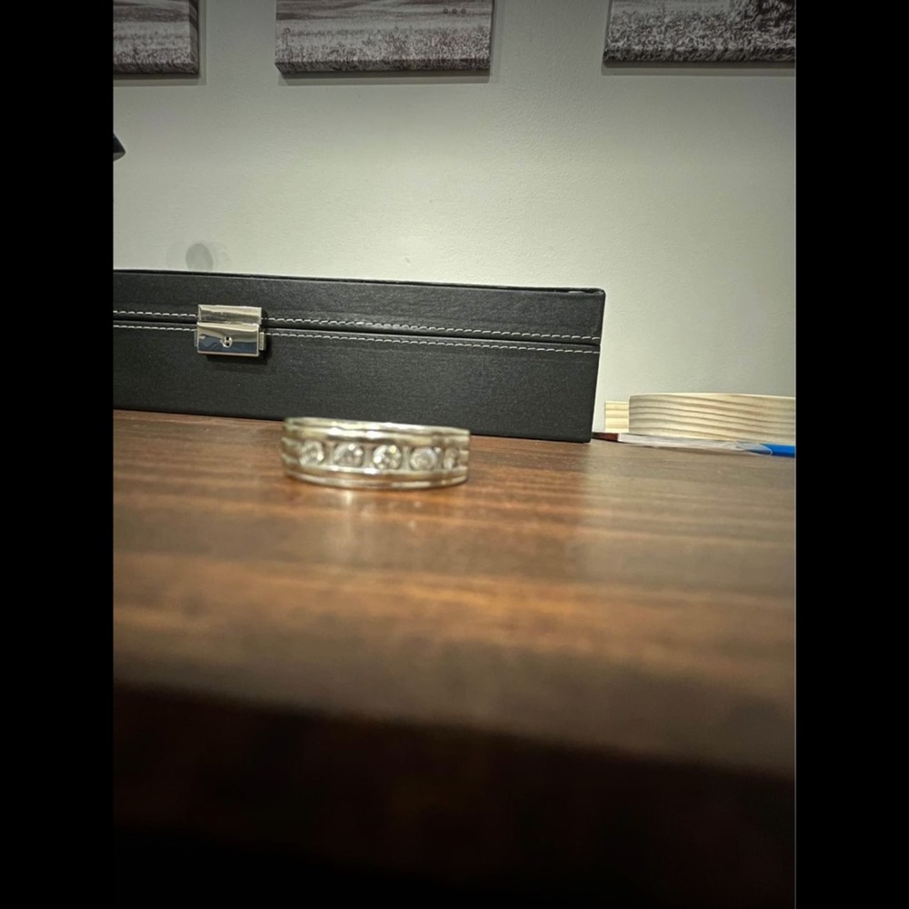 Mens Diamond wedding band